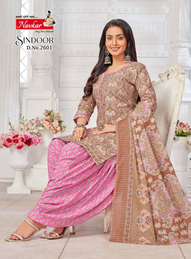 Sindoor Vol 26 By Navkar Cotton Printed Kurti With Bottom Dupatta Wholesale Shop In Surat
